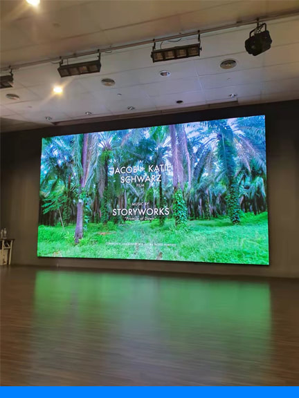 High refresh rate led screen
