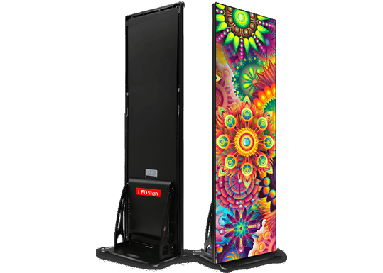 led poster standee